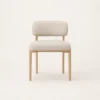 Grid soft Cozy 1-Seater Chair with Soft Fabric Finish
