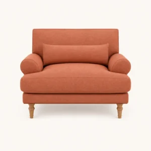 Hatil Furniture Stylish Armchair with Plush Cushion Support Hover Image
